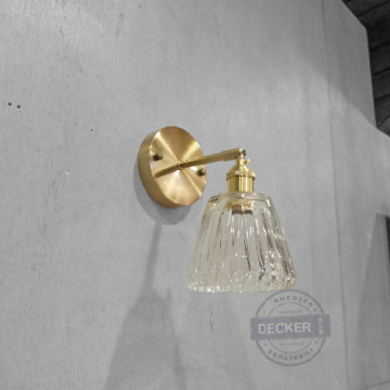 長虹壁燈 - 藝術玻璃燈具 氣氛照明設計 鑽石切割