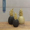 黑鳳梨擺飾 大/小 - 現代風格設計家飾 藝術道具擺件_1