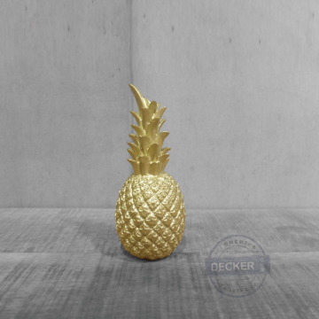 金鳳梨擺飾 大/小 - 現代風格設計家飾 藝術道具擺件