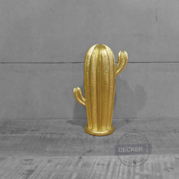 金色仙人掌 C款 - 可愛家飾 現代風格擺飾 設計小物