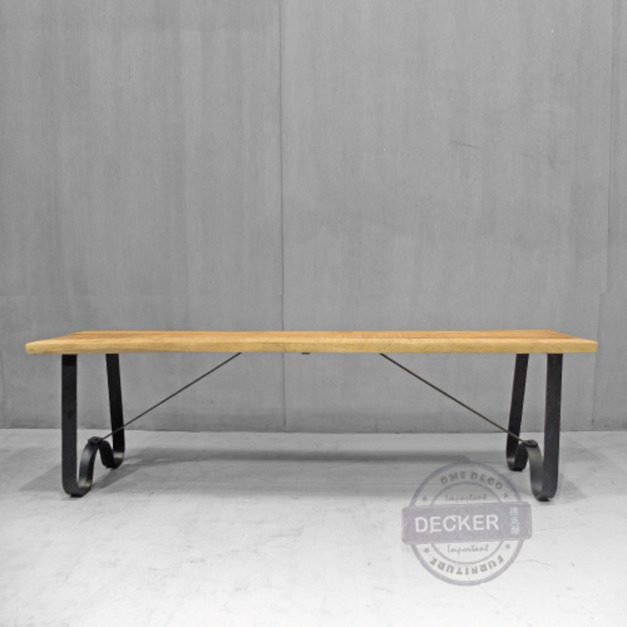 W型長凳 150cm - 印度工業家具 Loft設計空間