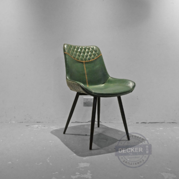 六零餐椅 (老綠) - Vintage老式設計 復古風家具