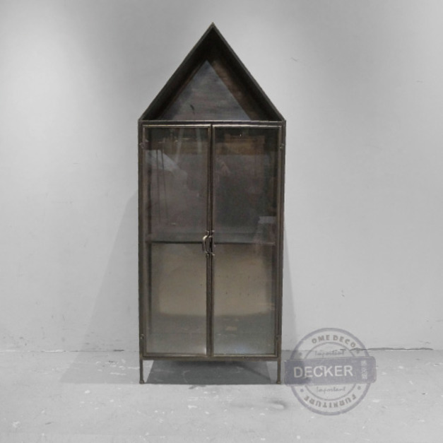 雷特三角收納櫃 - 冷調工業設計家具 金屬現代鐵櫃 幾何設計收納