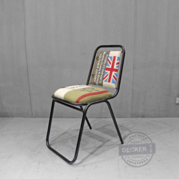 [Last] 賽可鐵椅 (圖騰) -工業家具 Vintage 印度復古餐椅