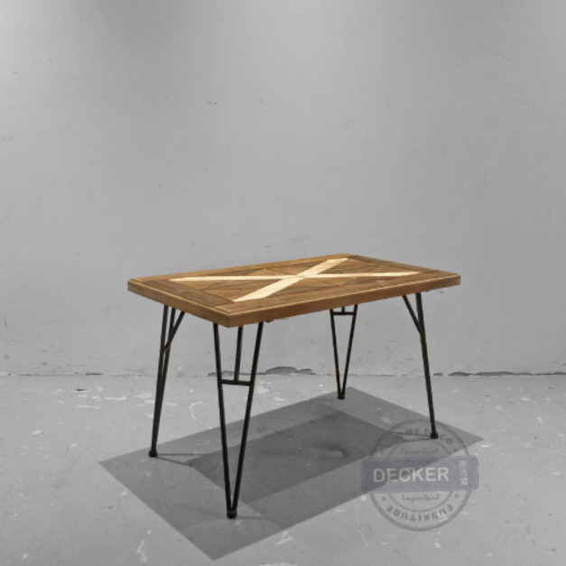 凡圖長几 70cm - 藝術設計家具 拼接風格邊几 Vintage老式復古