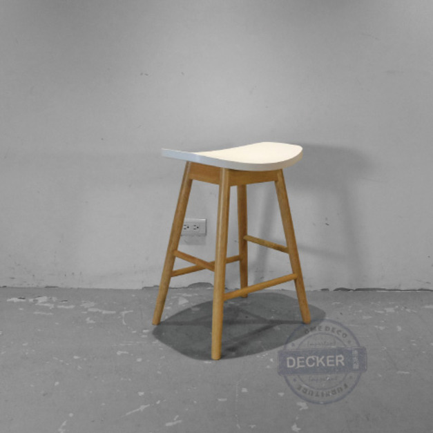 微笑凳 42/62/72 (白) - 北歐風家具 溫暖實木 設計居家