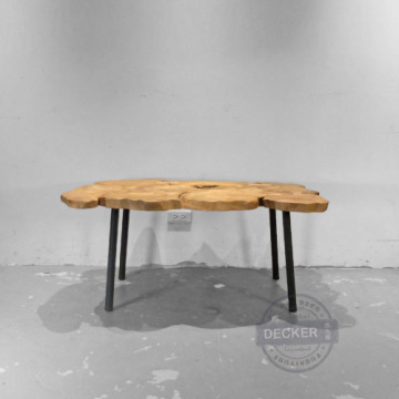 [Last] 印尼原生態 森林柚木邊几 樹洞茶几 - A