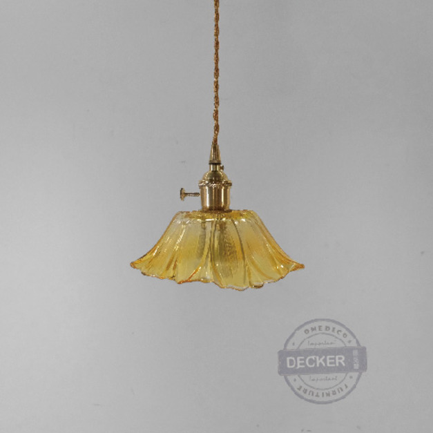 琉葉吊燈 - 藝術玻璃燈具 不規則設計 彩色玻璃