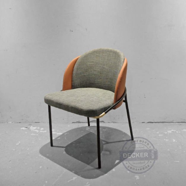 蘭德餐椅 - 優雅時尚 皮革麻布設計 流行文化