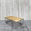 框框茶几 110cm - 印度輕工業 芒果木 工業風格家具_1