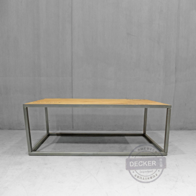 框框茶几 110cm - 印度輕工業 芒果木 工業風格家具