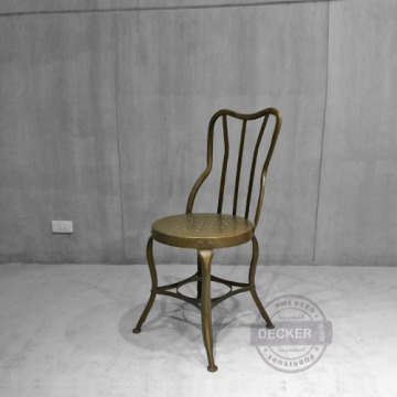 [Last] Vintage復古家具 Loft工業風格 索爾鐵椅 - 古銅