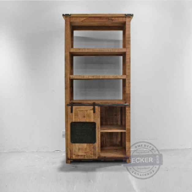 艾德恩書櫃 - Industrial Style 工業風家具 滑門工業設計