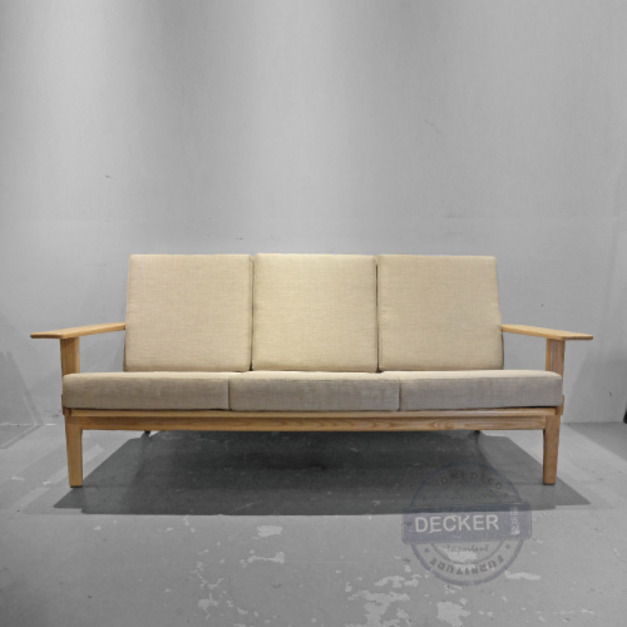 GE290(訂製) 三人 - 時尚簡約設計 北歐風實木沙發