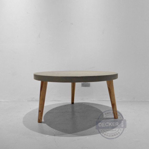 蘑菇水泥茶几 大 - 水泥工業風 泥作工業空間 cement