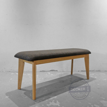 和風軟墊長凳 110cm - 北歐風居家 溫暖配色 實木家具