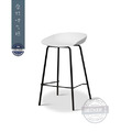 喬特吧台椅 65/75 (黑/白) - 纖細簡約設計 現代空間_1