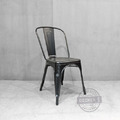 Tolix鐵椅 (黑/黃/白) - Loft經典家具 工業風餐椅_1
