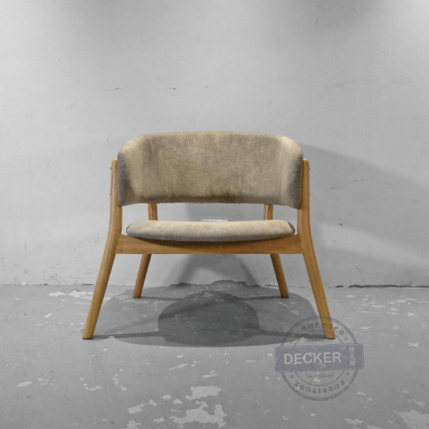 馬爾科休閒椅 (粉/灰/藍) - 單人沙發 設計單椅 布軟墊