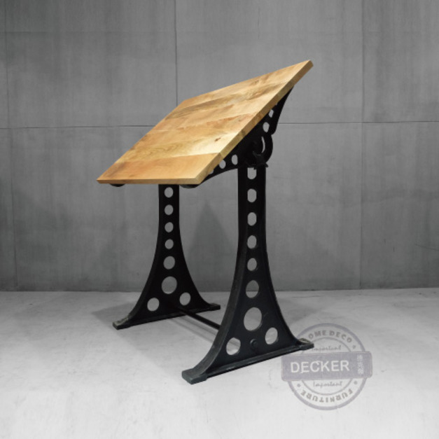 洛克製圖吧台桌 - 印度鑄鐵工業 Loft重工業家具