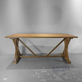 法式鄉村餐桌 180cm - Vintage法式復古風 實木長桌