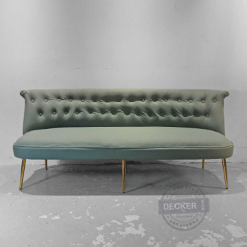 艾爾芙沙發 三人 (綠) - 古典奢華風格 法式小沙發 家飾家具