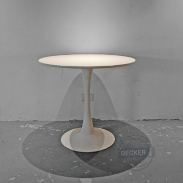 鬱金香桌 80cm - 純白設計家具 洽台桌 小圓餐桌