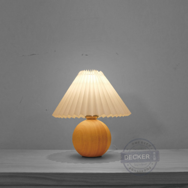 百摺桌燈(古典) - 古典摺紙藝術 溫暖木頭氣氛照明 老式空間