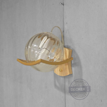 懸果吊燈 (透/琥珀/奶白) - 設計款燈飾 藝術條紋玻璃 氣氛照明