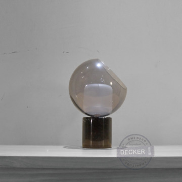 吉森桌燈 - 雙玻璃燈罩 藝術氣氛照明 浪漫家飾