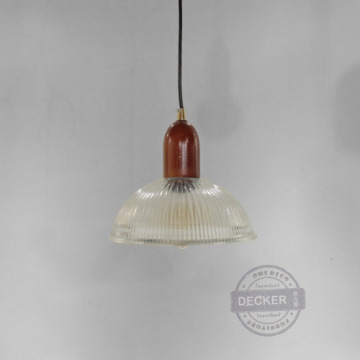 木壺紋吊燈 - 藝術玻璃燈飾 浪漫照明 厚玻璃