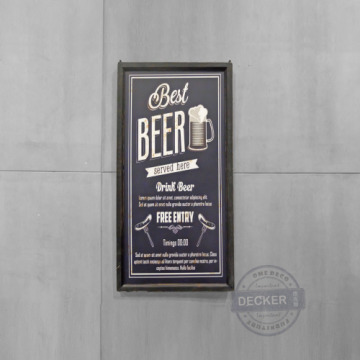 [特價] 彩色磨砂噴畫 C款 - 工業風家飾 啤酒BAR掛飾