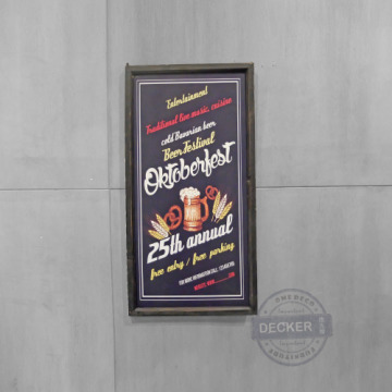 [特價] 彩色磨砂噴畫 A款 - 工業風家飾 啤酒BAR掛飾