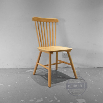 [特價] 溫莎線條椅 (原木) - Nordic Style 北歐風餐椅 設計空間家具