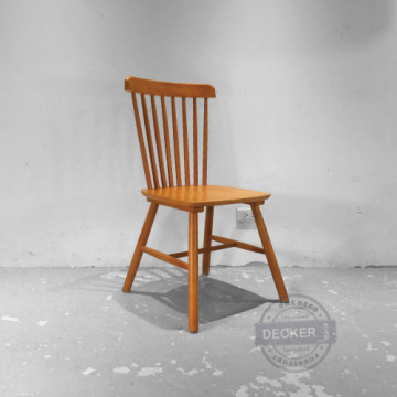 [特價] 溫莎線條椅 (胡桃木) - Nordic Style 北歐風餐椅 設計空間家具