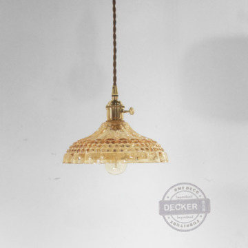 萬花筒吊燈 珠鏈 - 藝術玻璃 現代風格燈飾 雙開關