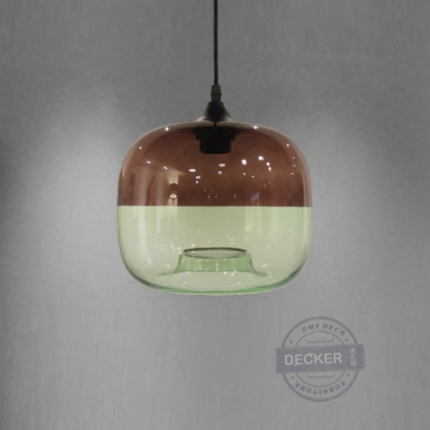 彩色栗子吊燈 (綠) - 現代風格設計 流行文創 創意玻璃燈飾