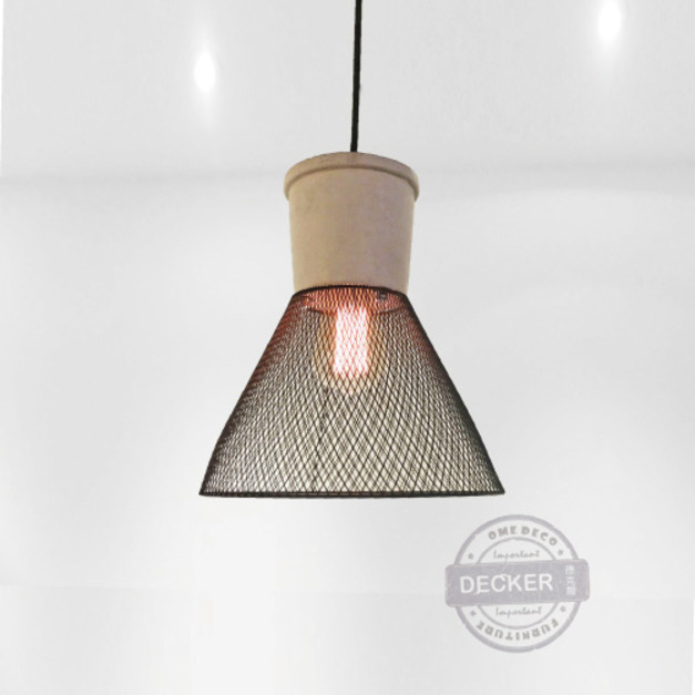 水泥吊燈 哈克B款 - Industrial Style 工地工業風格燈飾