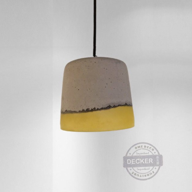 水泥吊燈 彩虹G款 - Loft原始工業風 彩色文創燈飾