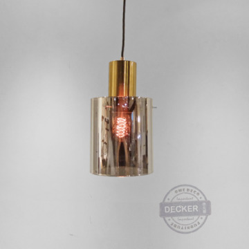 唐頓吊燈 - 藝術設計燈飾 金色鐵件 玻璃氣氛照明