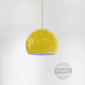 Topan 彩色圓球吊燈 (黃/黑) - Nordic Style 北歐風家居 北歐燈飾