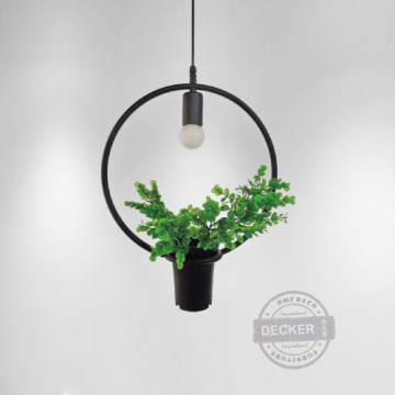 盆栽吊燈 小盆 - 綠建築 綠色家居風格 天然風格燈飾