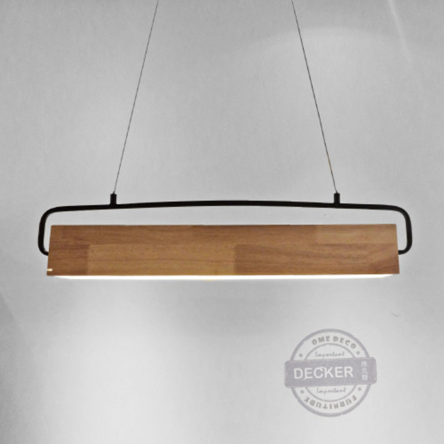 旋轉盒吊燈 大/小 - Nordic 北歐實木設計燈飾 多角度LED燈具