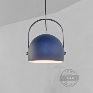 比斯特吊燈 (藍/灰/綠/黃/粉) - 北歐風燈飾 彩色鐵件 角度調整吊燈