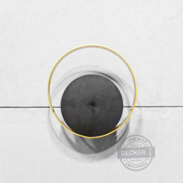 星環壁燈 A - 創意投影設計 氣氛照明 奢華金色