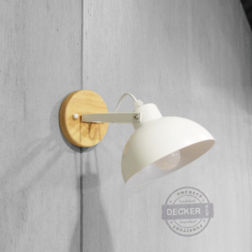 集集木壁燈 (黑/白) - 北歐風燈飾 簡約風格設計 走道玄關 床頭燈