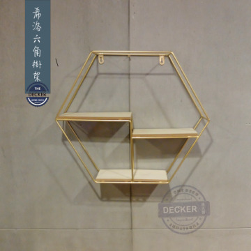 [Last] 希洛六角掛架 - 浪漫古典金 潮流文化 設計家飾