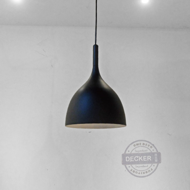 [Last] 鬱金香吊燈 (黑) - 經典設計 北歐風燈具