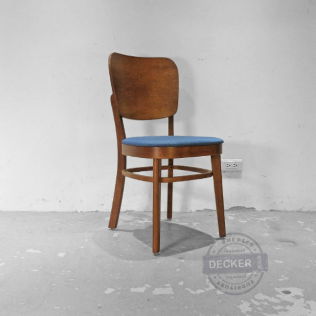 夏卡爾餐椅 (胡桃木/原木) - 北歐風設計 優雅實木家具