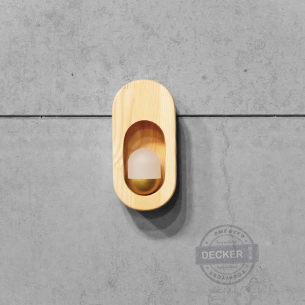 切木壁燈 - 溫暖木頭 走道玄關 氣氛照明